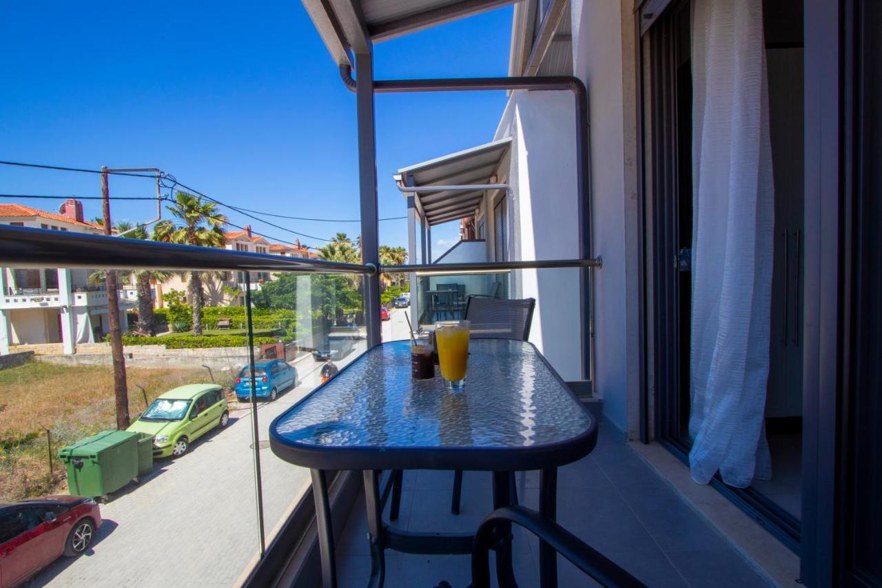 Tridente Mare Apart Hotel Pefkochori Extérieur photo