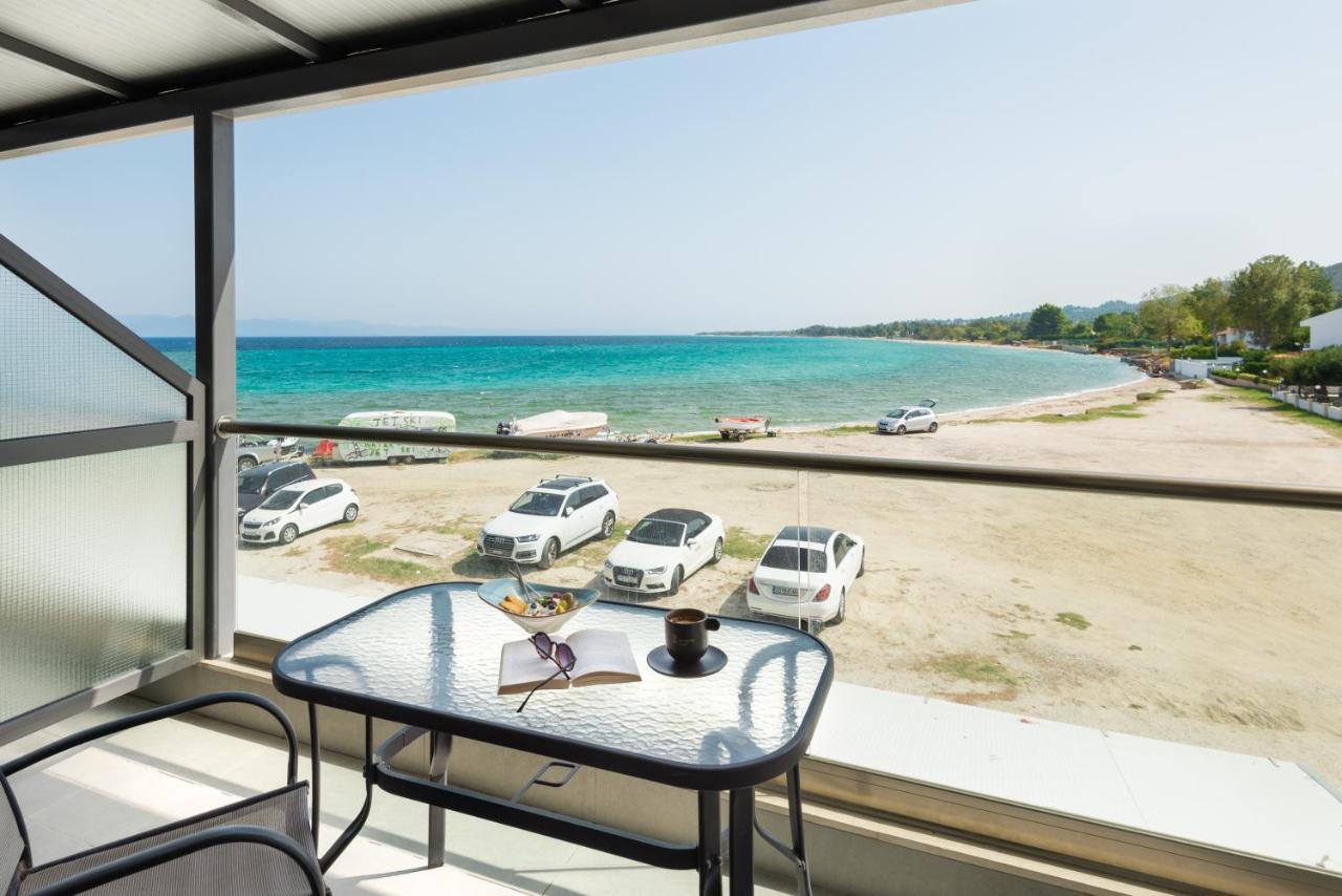 Tridente Mare Apart Hotel Pefkochori Extérieur photo