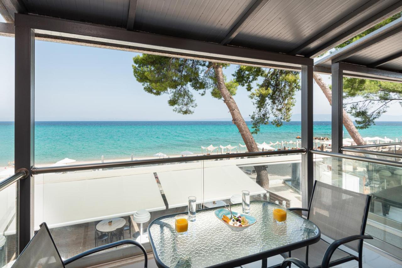 Tridente Mare Apart Hotel Pefkochori Extérieur photo