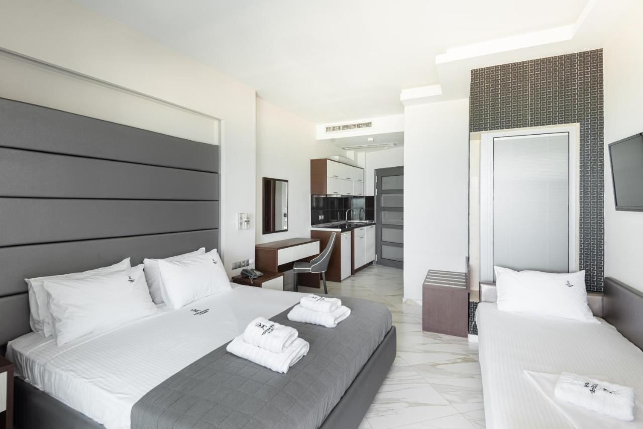 Tridente Mare Apart Hotel Pefkochori Extérieur photo